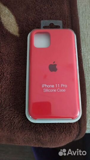 Силиконовый чехол iPhone 11 pro