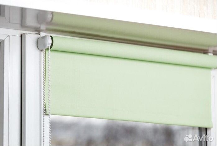 Рулонные шторы на раму окна mini
