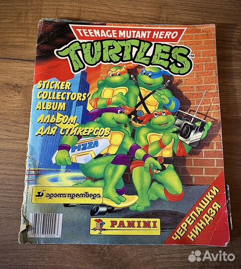 Черепашка-ниндзя Panini 1996