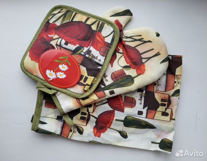 Фартуки, прихватки, варежки, полотенца, салфетки