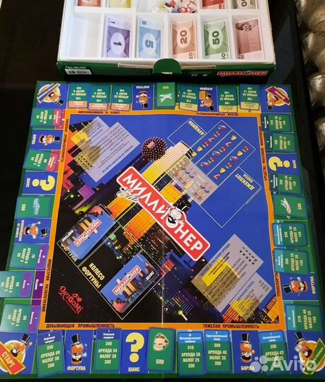 Настольные игра монополия миллионер