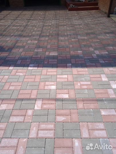 Укладка тротуарной плитки