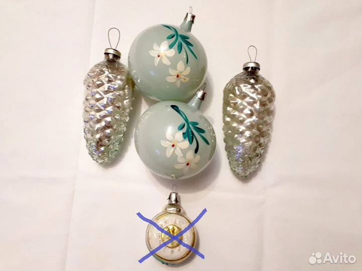 Елочные игрушки СССР