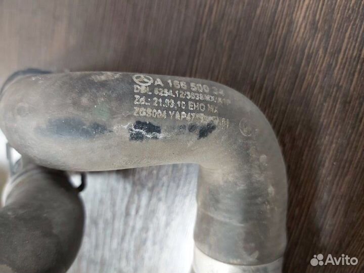 Патрубок радиатора Mercedes Gl 500 4Matic 166