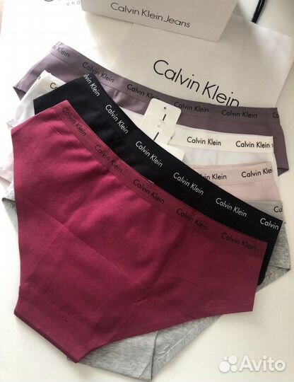 Трусы бесшовные Calvin Klein