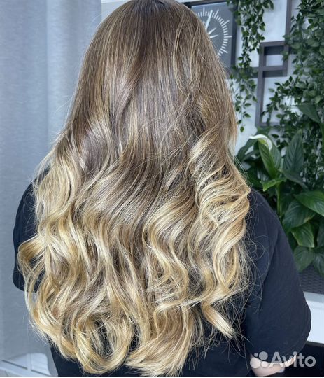 Сложнле окрашивание airtouch аэртач