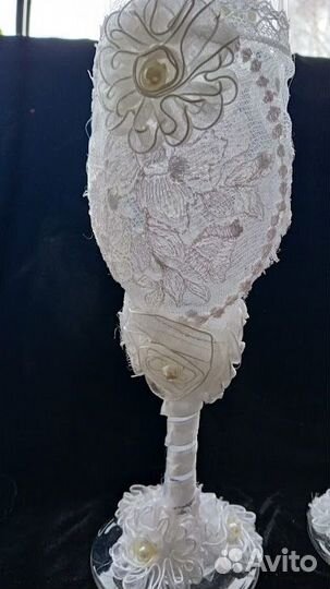 Очаг семейный и свадебные бокалы