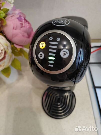 Кофемашина krups genio s plus+подставка+капсулы