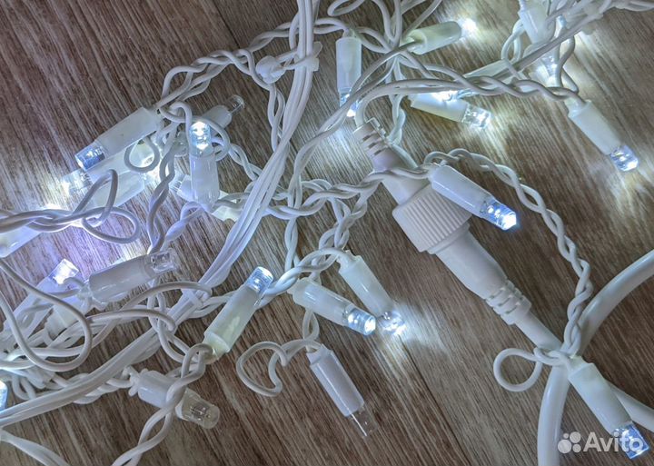 Гирлянда eurosvet IP65 120 LED (3 метра)