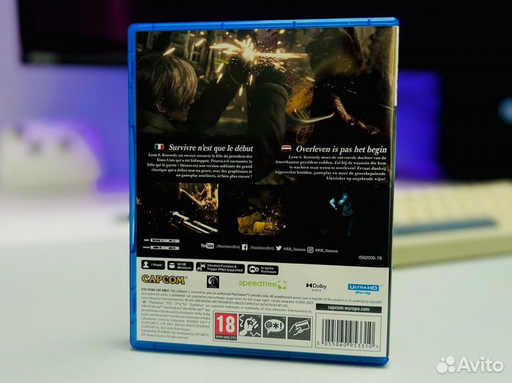 Resident evil 4 remake русский язык