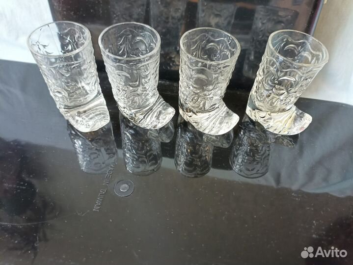 Хрустальная посуда СССР (бокалы, графины и др)