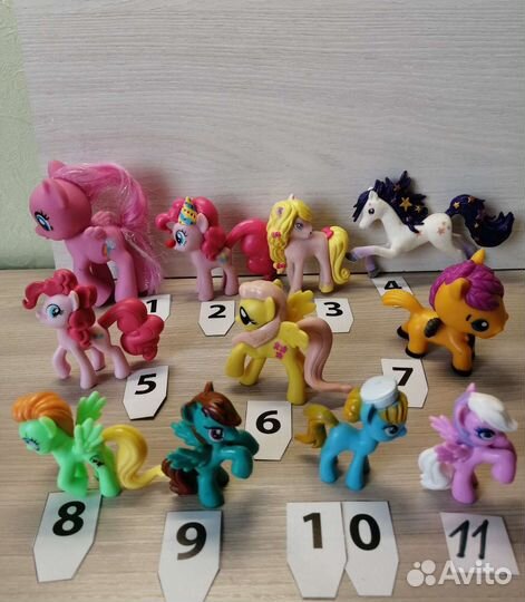My Little Pony, куклы и другие фигурки