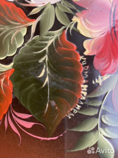 Жостовский поднос СССР