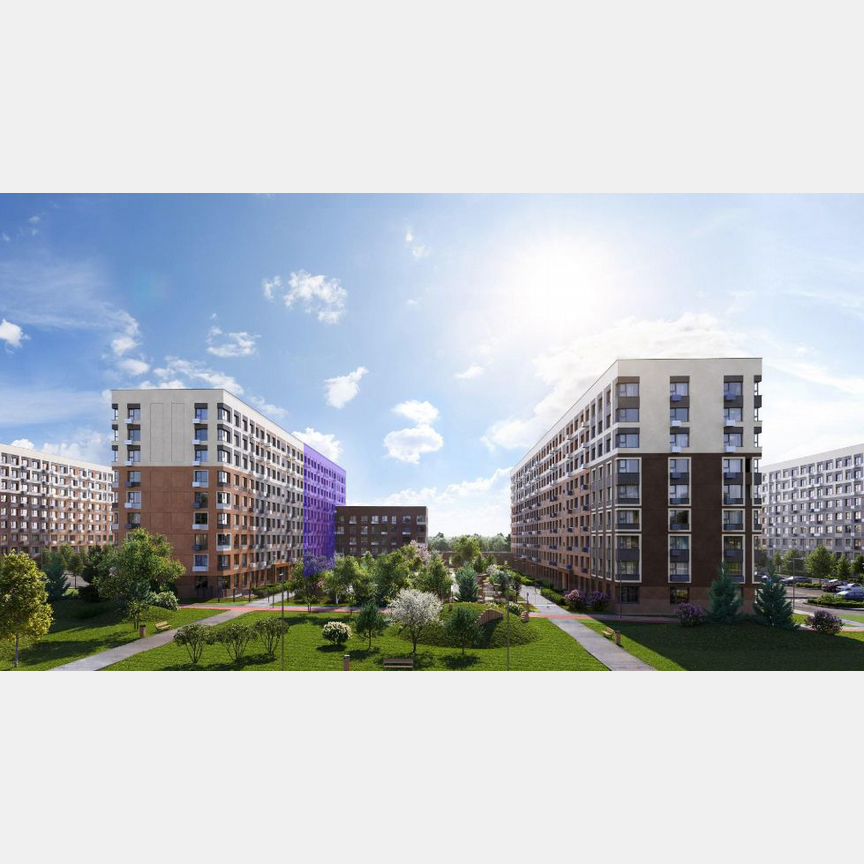 2-к. квартира, 51 м², 2/9 эт.