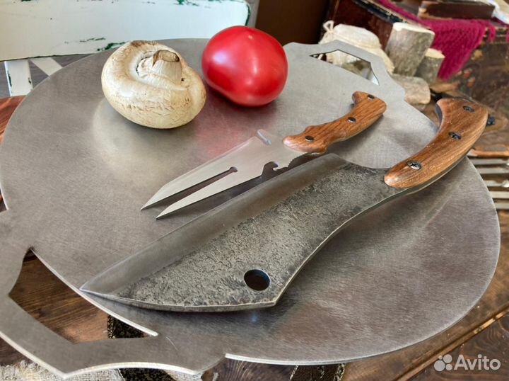 Нож-тяпка для рубки мяса