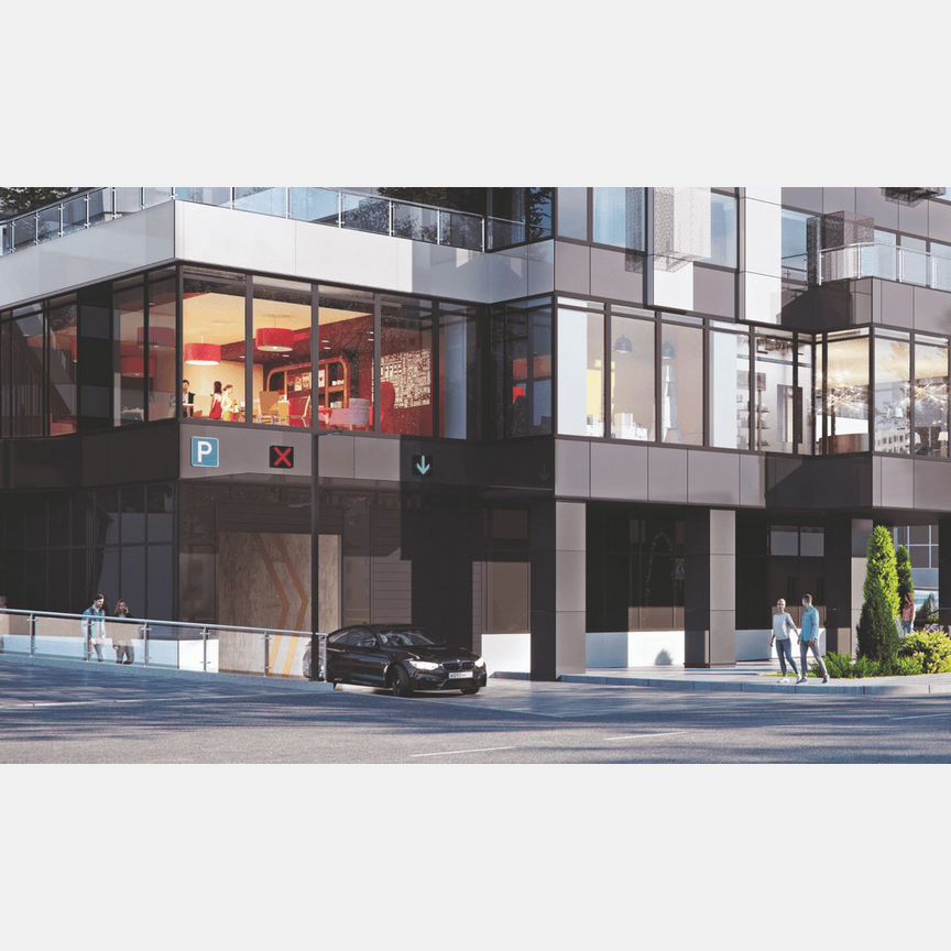 1-к. апартаменты, 39,1 м², 13/30 эт.