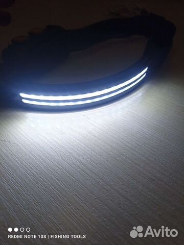 Фонарь налобный с датчиком движения