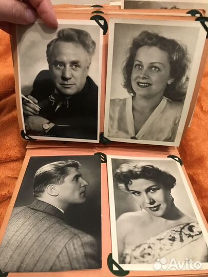 Альбом с открытками Советских актеров