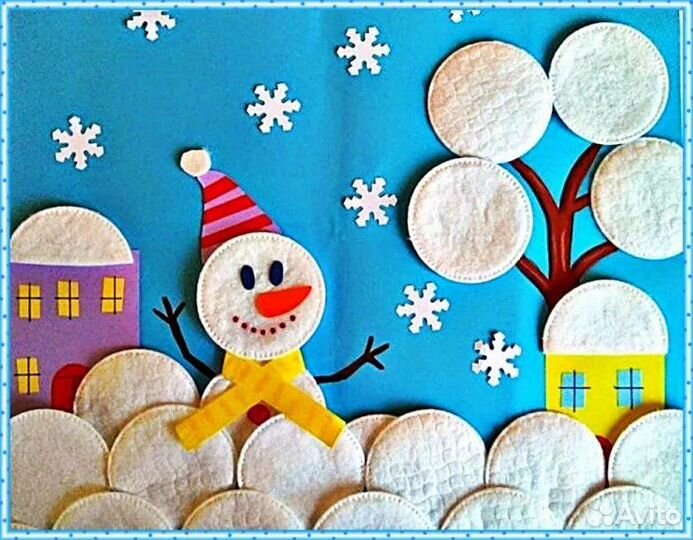 Поделки и рисунки в садик и школу