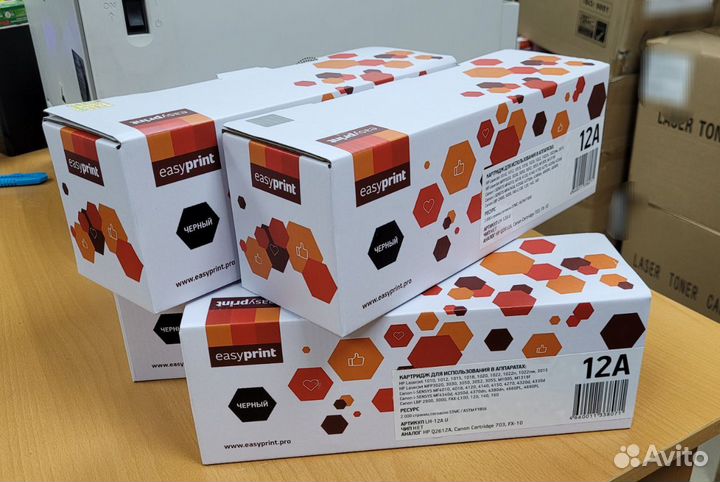 Картридж HP Q2612A для принтеров HP и Canon