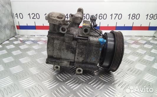 Компрессор кондиционера бензиновый hyundai santa F