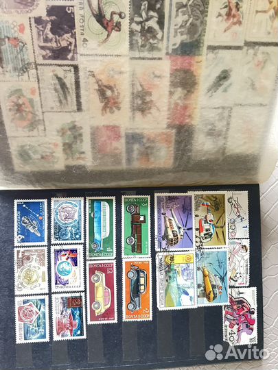 Альбомы с марками СССР