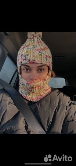 Балаклава ручной работы женская