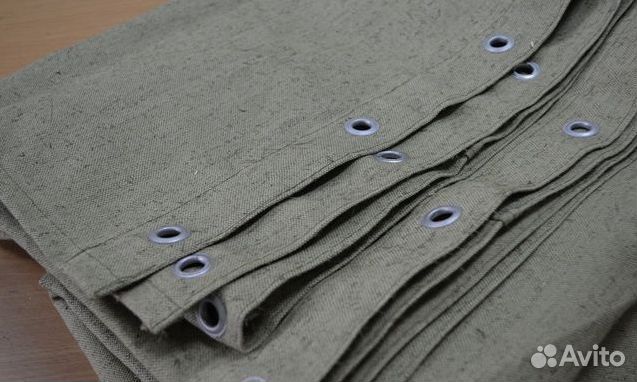 Шторы из брезента для гаража