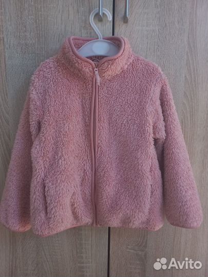 Кофта на замке Тёплая uniqlo на девочку
