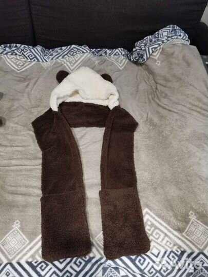 Шапка - шарф-варежки