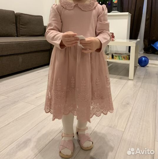 Платье для девочки праздничное 92р H&m