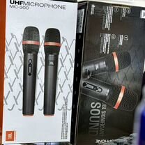 Микрофоны Беспроводные JBL 2 UHF MIC 300 Оригинал