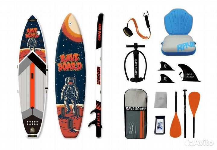 Сап борд Koi, Fanwater, Monkey, rave