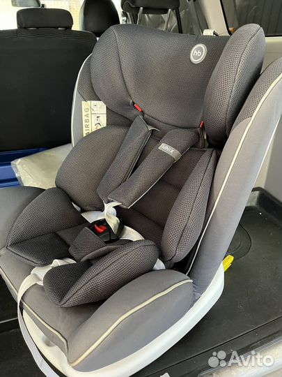Автокресло happy baby unix 0-36 isofix поворот