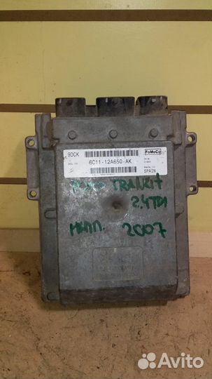 Блок управления двигателя Ford Tranzit 2.4tdci