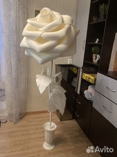 Роза из изолона