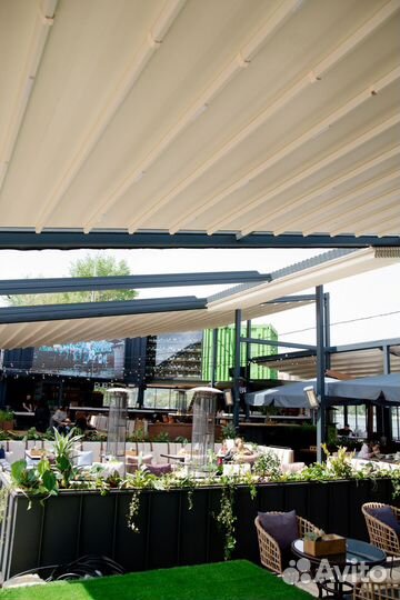 Пергола алюминиевая