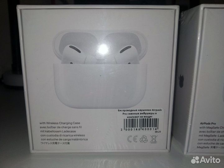 Беспроводные наушники pods Pro Ceramic White Новые