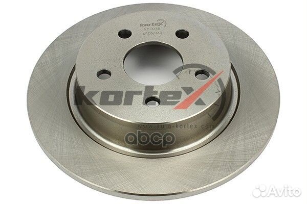 Диск торм. ford kuga/C-MAX 12- зад.(d280mm)