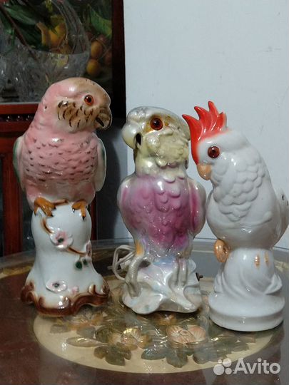 Светильники, Попугай, Германия, гдр, Heinz&C, СССР