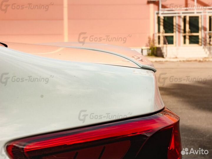 Тюнинг лип Спойлер для Kia Rio 4