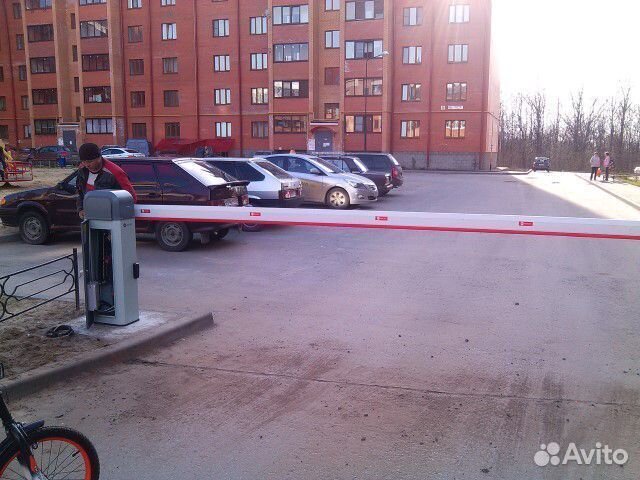 Шлагбаум AN-Motors ASB6000 c прямоугольной стрелой