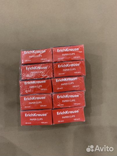 Скрепки Erich Krause