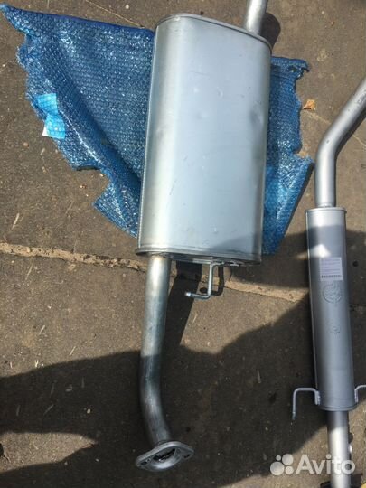 Глушитель резонатор Лифан Солано Lifan Solano