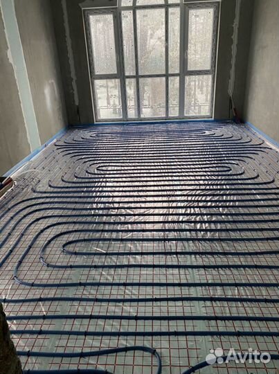 Монтаж системы отопления, котельного оборудования