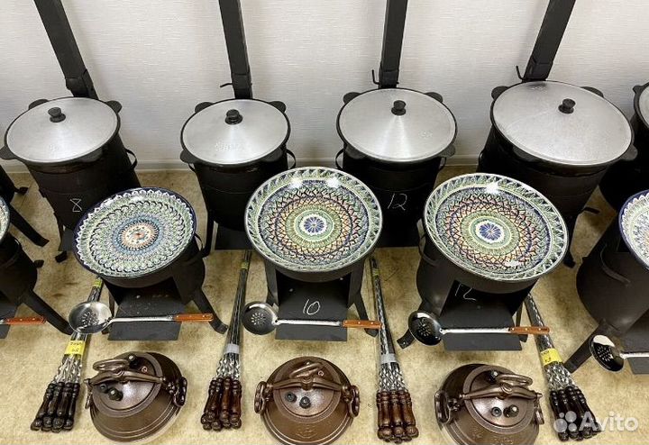 Казан чугунный новый