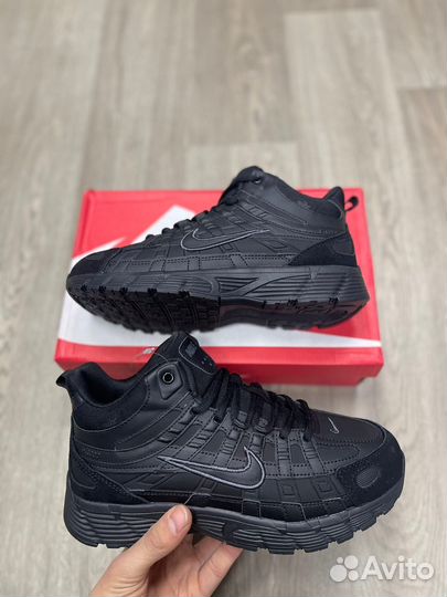 Зимние Кроссовки Nike P 6000 Mid Black (41-45)