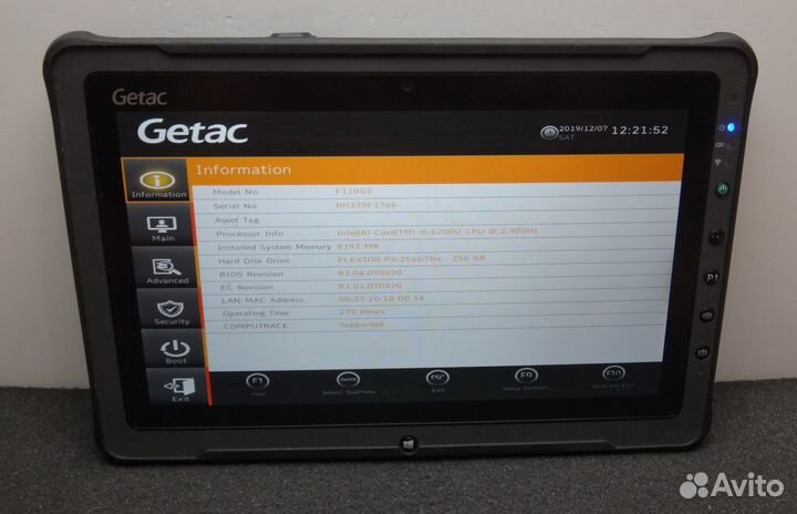 Защищенный планшет Getac F110 G3