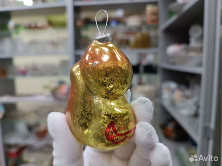 Советская Ёлочная Игрушка Белка Сделано В СССР