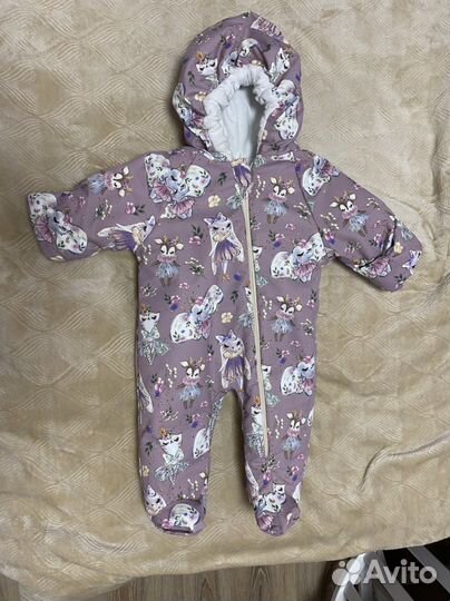 Комбинезон весенний для девочки 68-74 размер